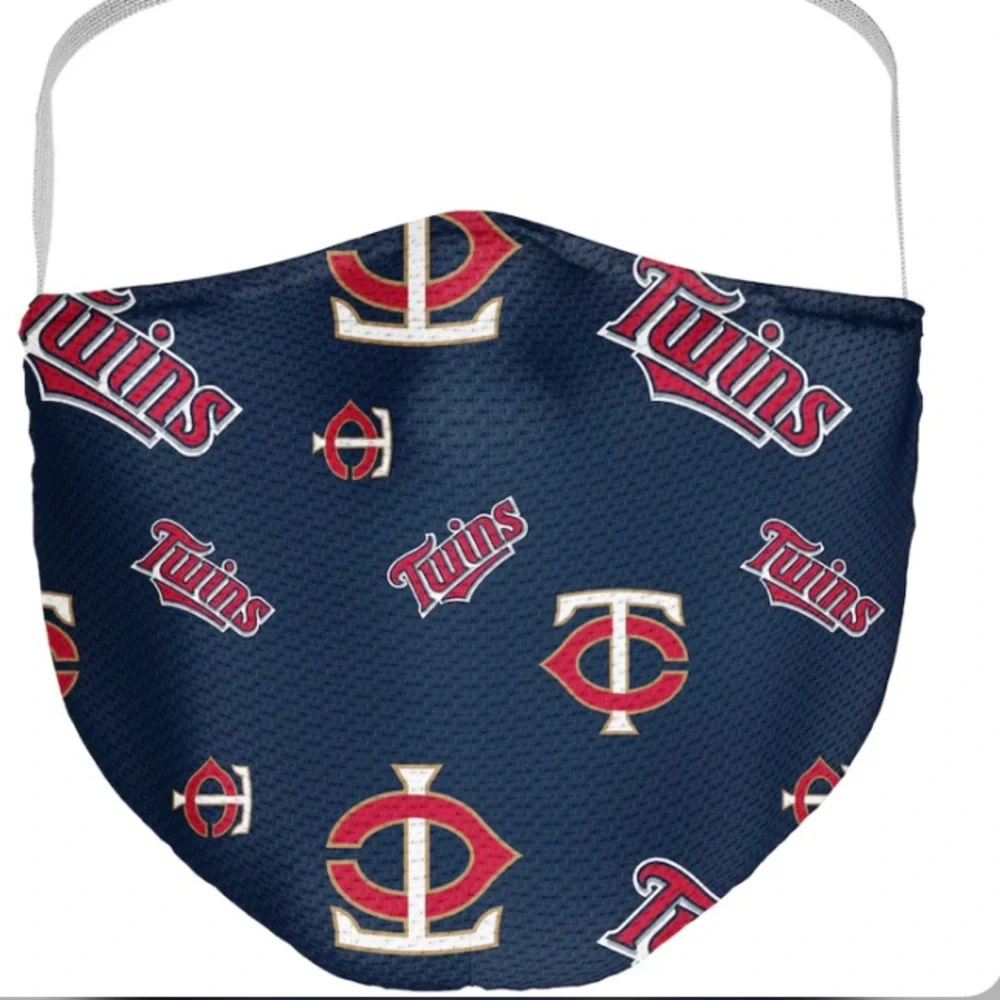 Minnesota Twins Baseball Face Covering Mask New lot of 6